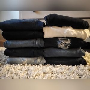 AEO womens jeans 10 pack bundle